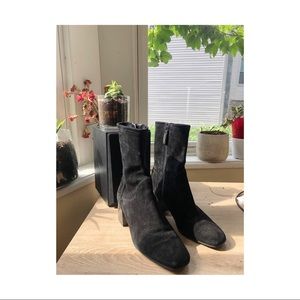 AQUATALIA SQUARE TOE BOOTS